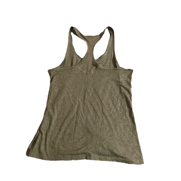 Nike Grey Dri Fit Racerback Workout Tank Top - Picture 3 of 3